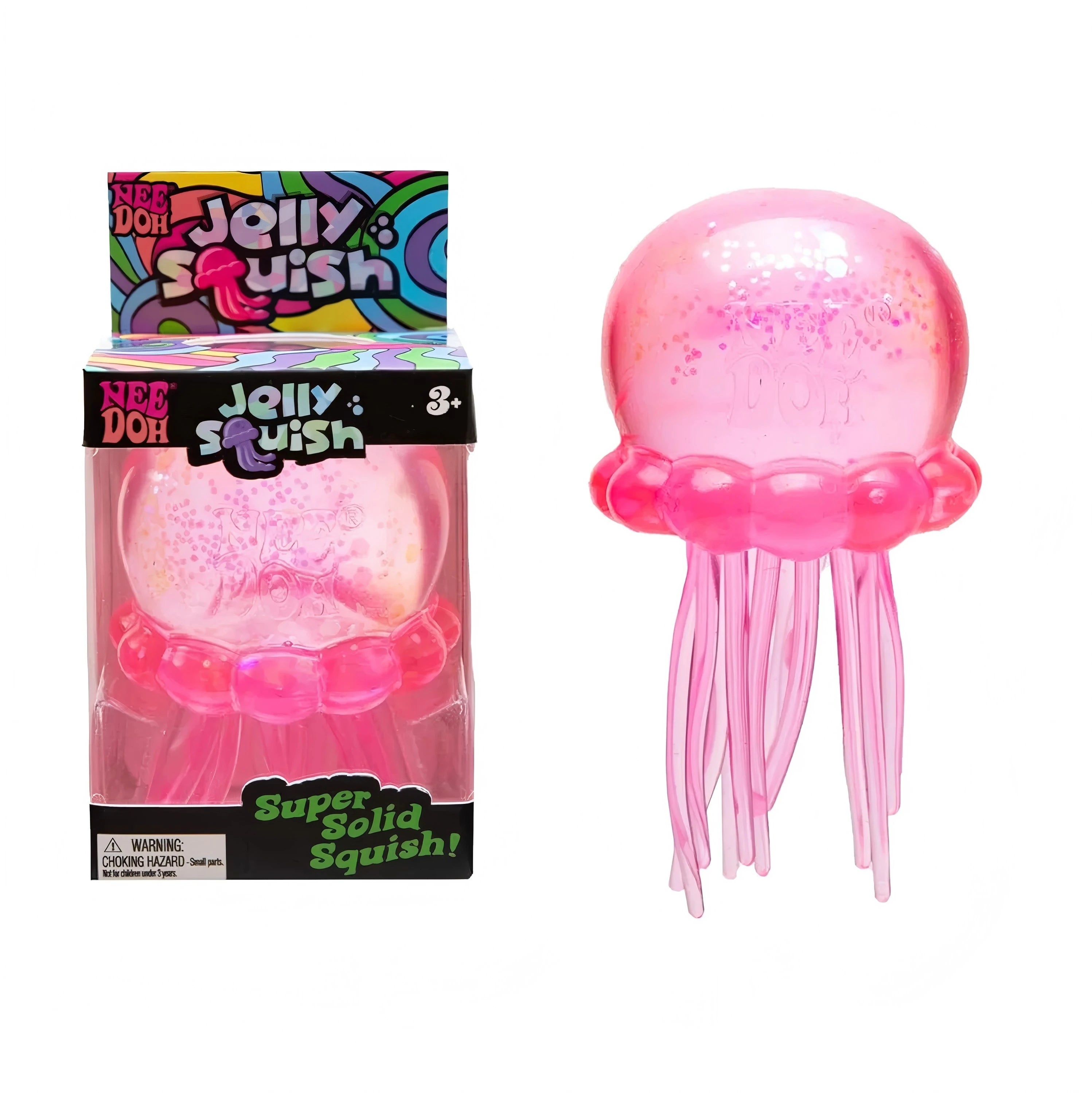 Jellyfish X Cube Squish Toy