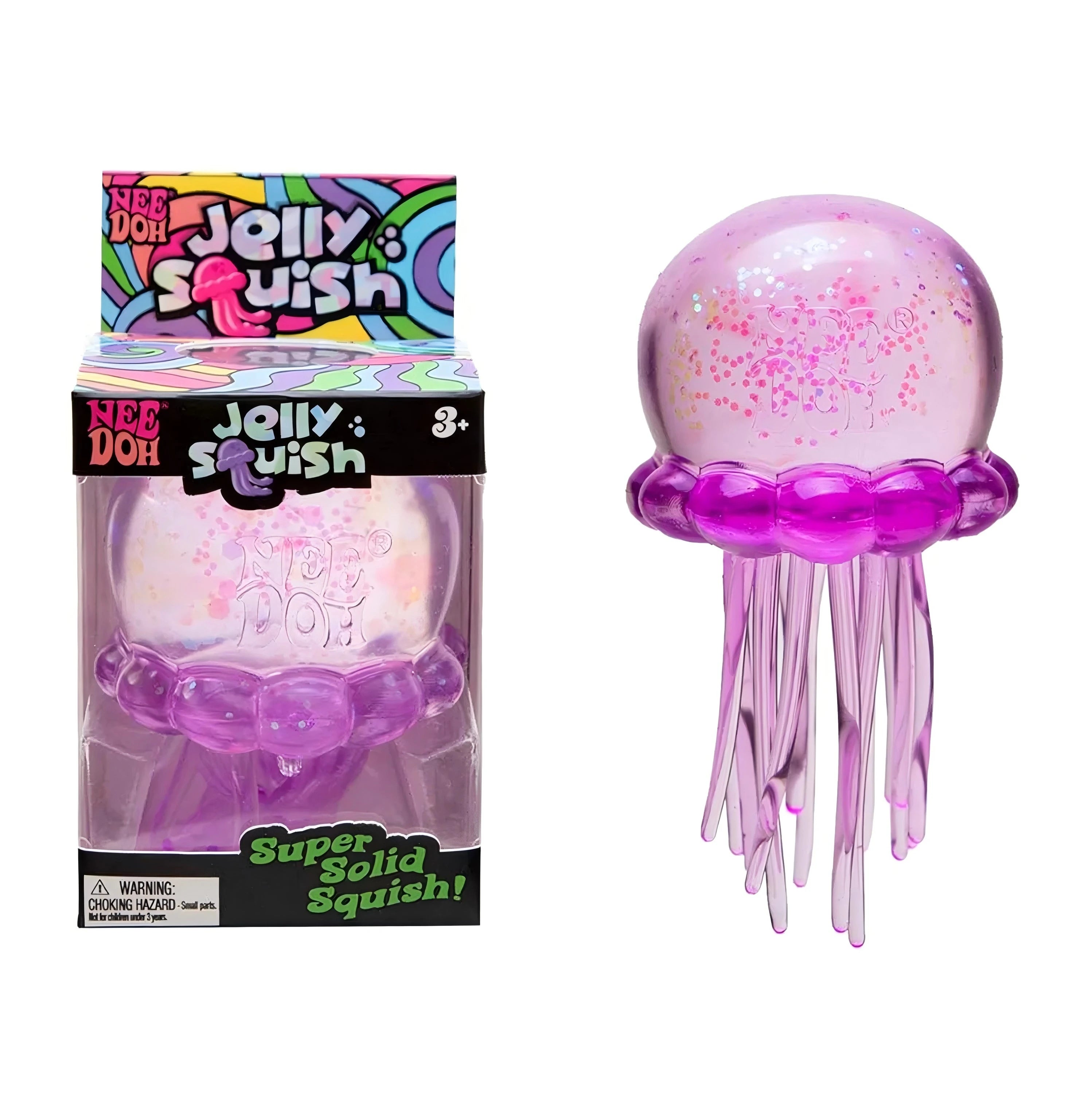 Jellyfish X Cube Squish Toy